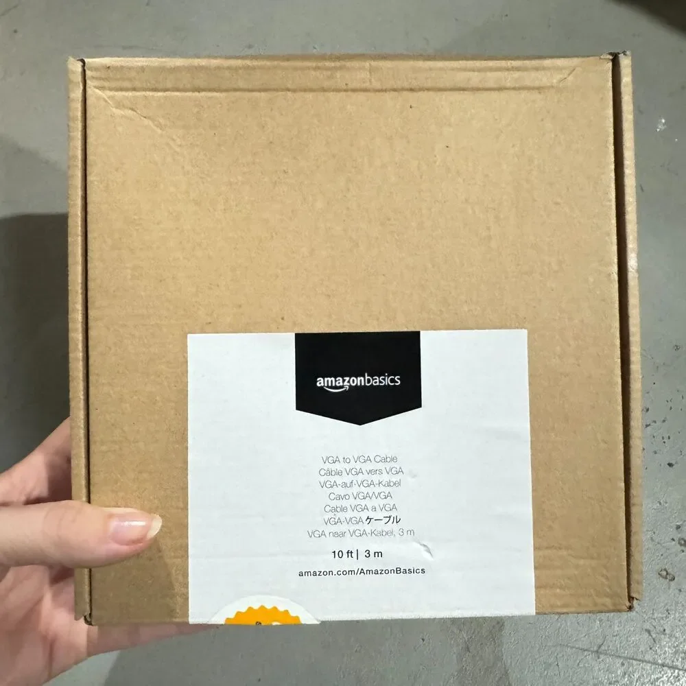 NWT Amazon Basics VGA to VGA PC Computer Monitor Cable, 10 Feet (3 Meters)